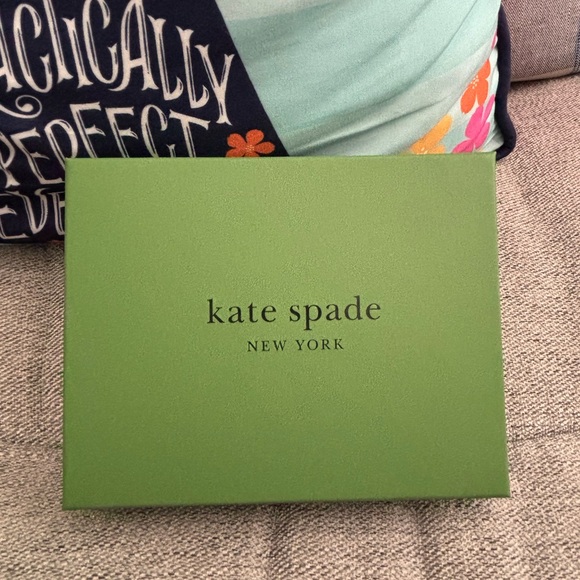 Brand New Kate Spade Knott small compact wallet - Kraft Paper - Picture 2 of 8